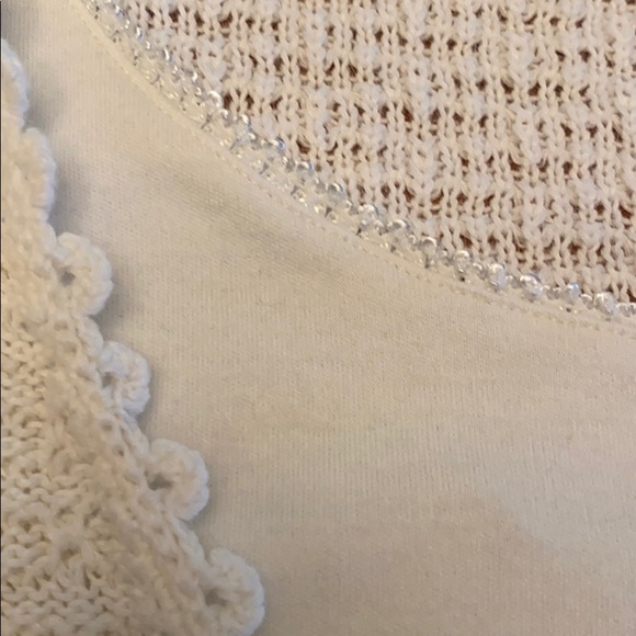 Christopher & Banks Hand Crocheted Cardigan Top - Picture 7 of 8